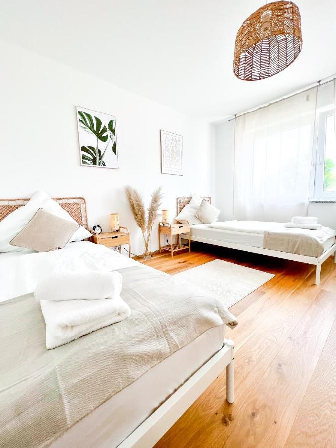 Sunset Club - Suite L Balkon - Kueche - Parkplatz Memmingen Bagian luar foto