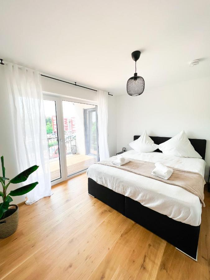 Sunset Club - Suite L Balkon - Kueche - Parkplatz Memmingen Bagian luar foto